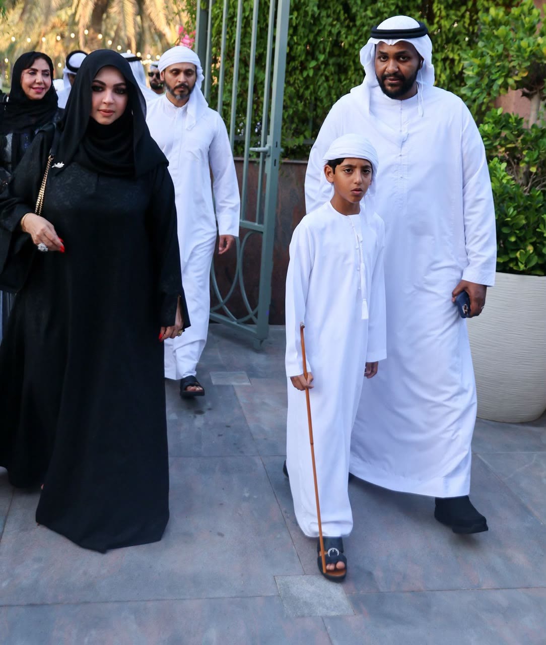 Sheikh Khalifa bin Dhiyab Al Nahyan at the Hawamir Freejna event